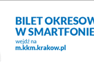 Bilet okresowy na krakowską komunikację w smartfonie