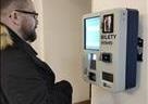 Automat biletowy w Wojewódzkiej Bibliotece Publicznej