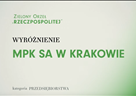 MPK nagrodzone Zielonym Orłem „Rzeczpospolitej” za osiągnięcia ekologiczne