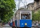 Zabytkowe wagony N przejechały przez Kraków  