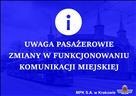 Zmiany w kursowaniu autobusów na ul. Królowej Jadwigi od soboty   