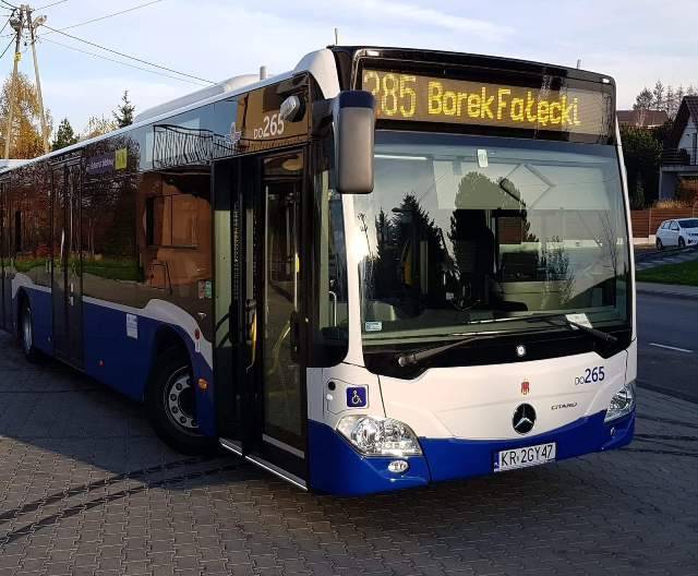 Autobus MERCEDES CITARO SOLO na linii 285