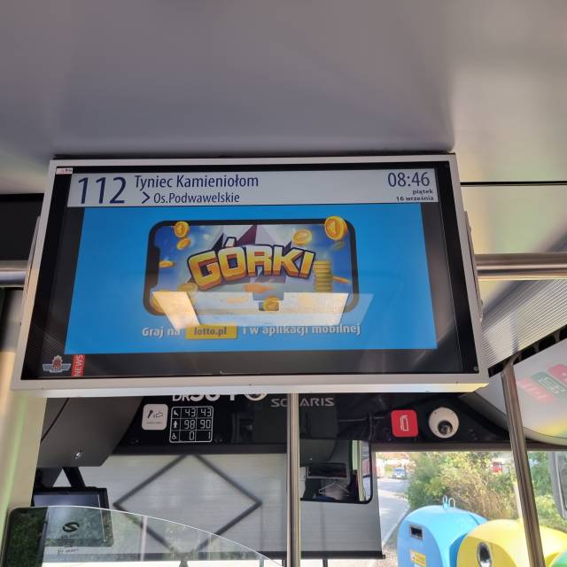 Reklama Tram TV Lotto